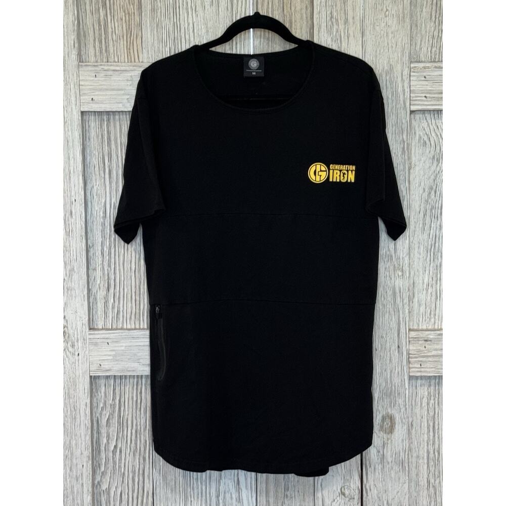 Generation‎ Iron Black Short sleeve shirt Size M Lift Heavy Repeat